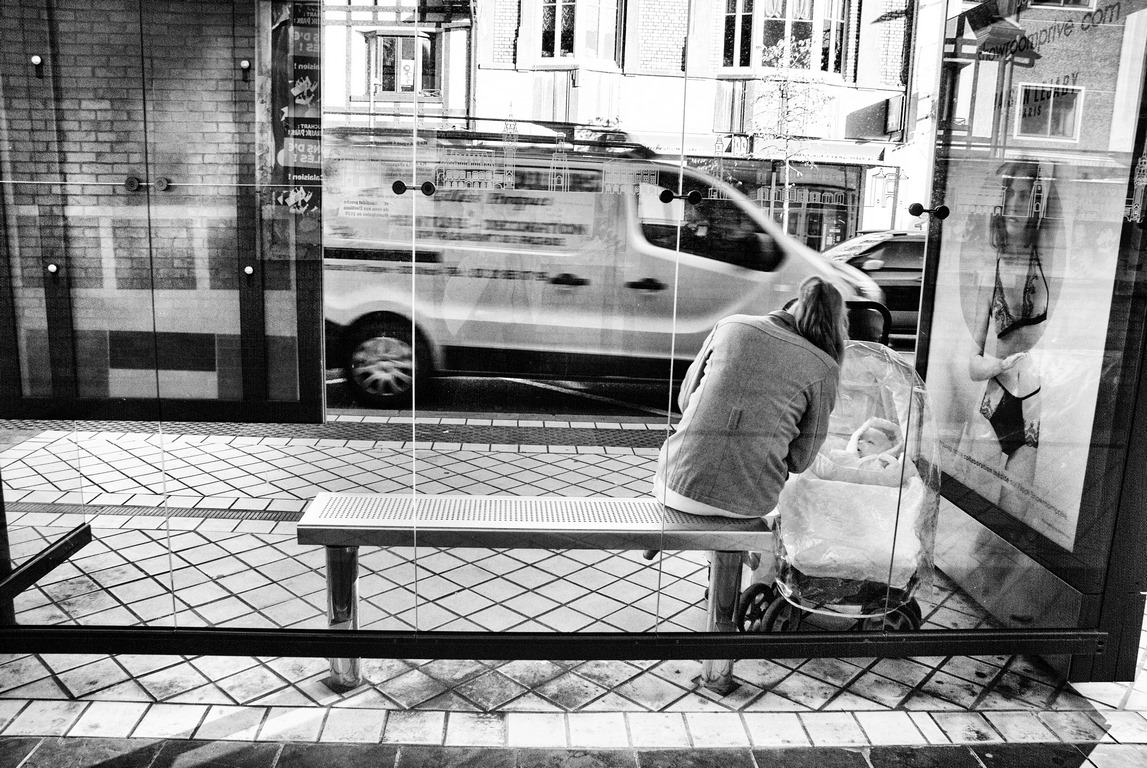 Calais - Affiche arret de bus