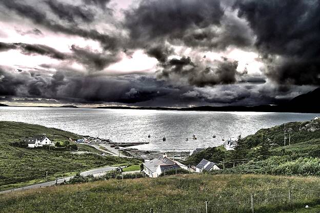 Ecosse - Paysage Nuageux