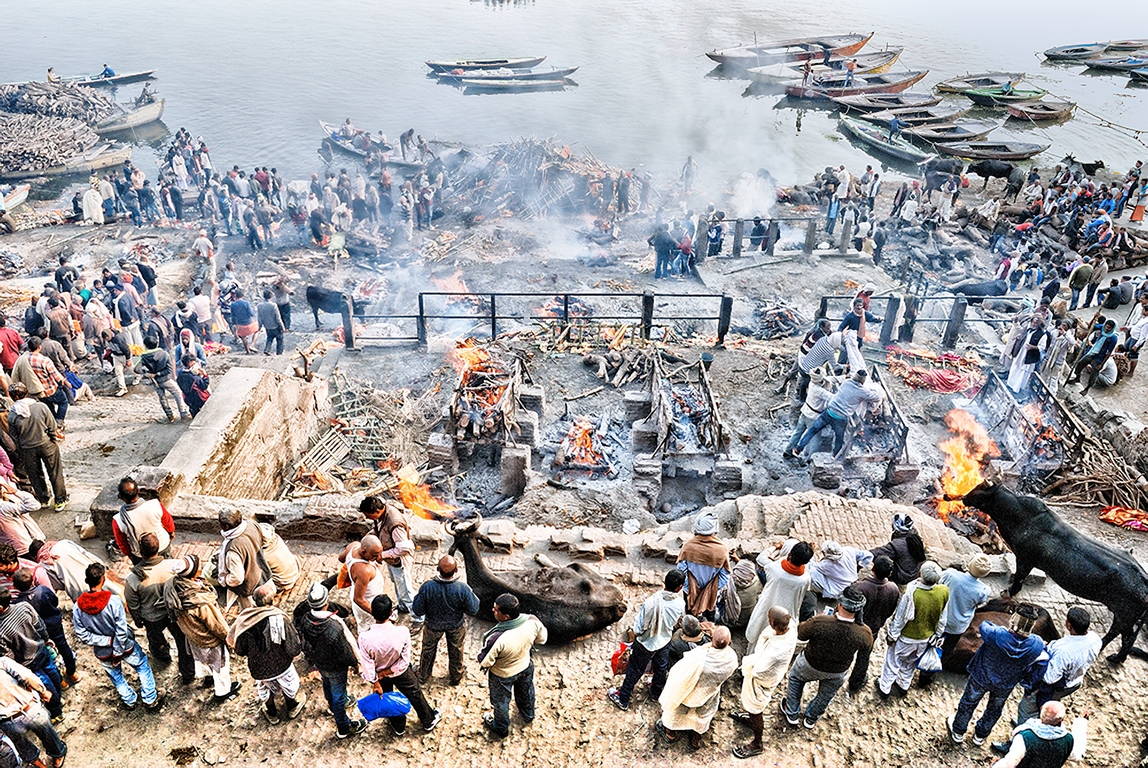 Varanasi - Cremations