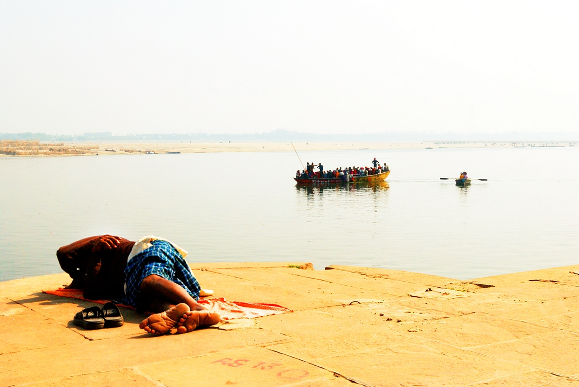 Varanasi - Dormeur