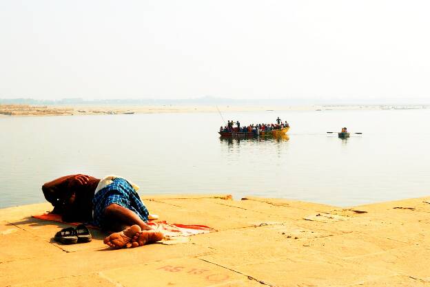 Varanasi - Dormeur