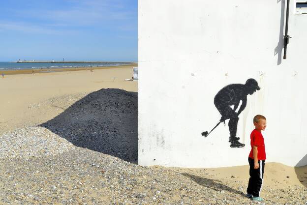 Plage - Golfeur