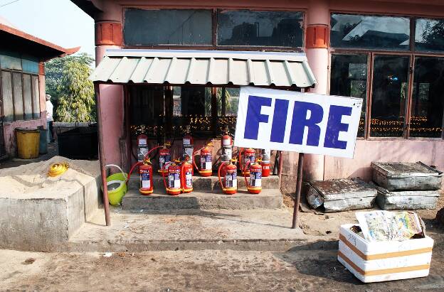 Bodhgaya - Fire
