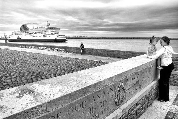 Calais - Mere et fille