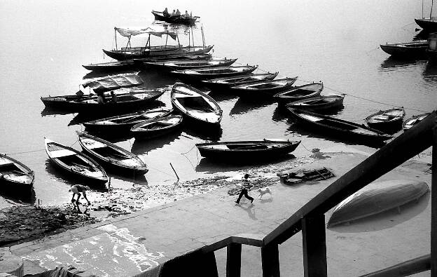 Varanasi - Mome et chien