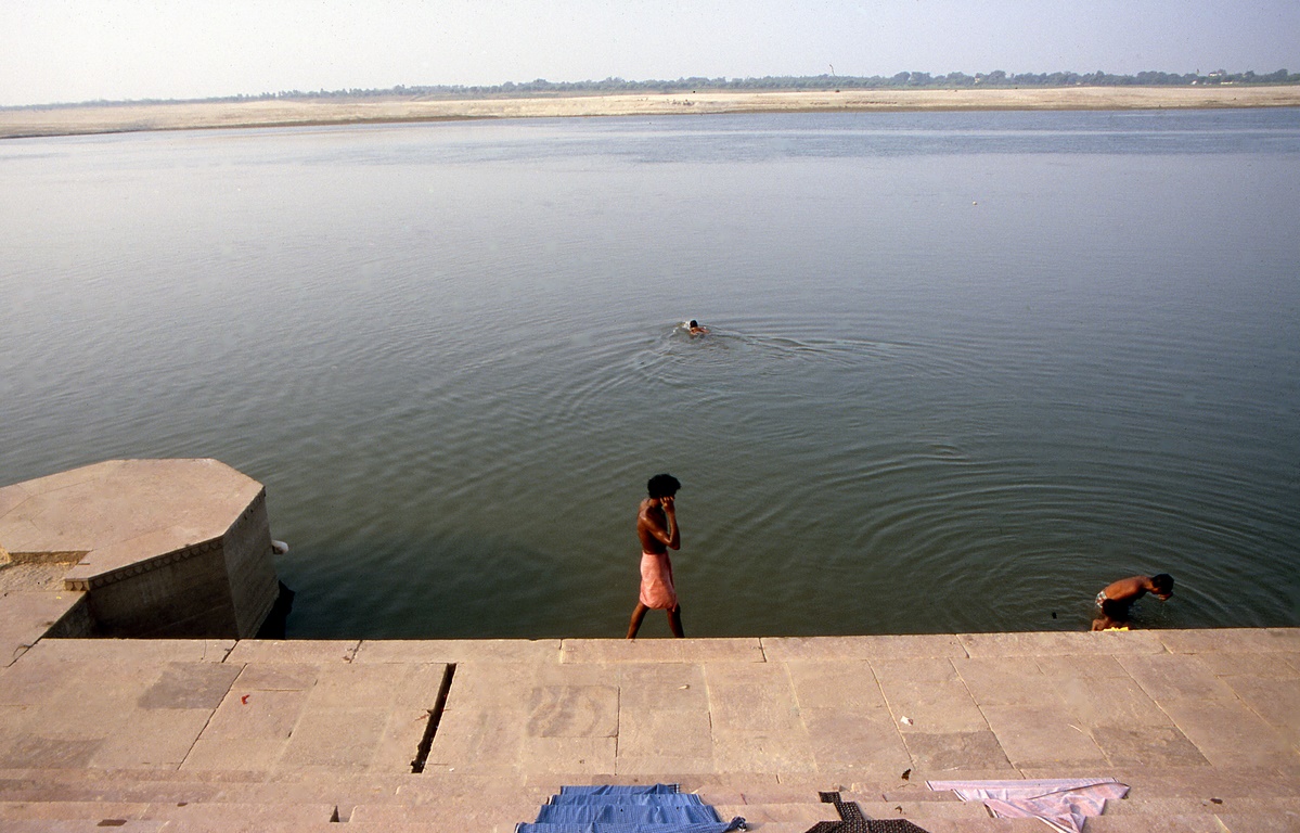 Varanasi - Baigneur