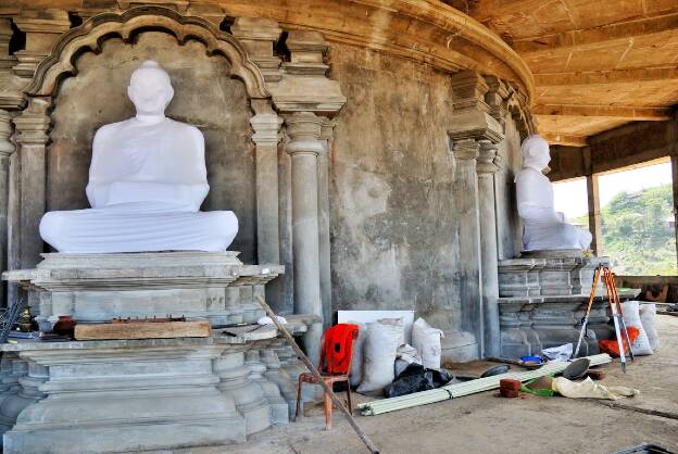 SLK - Travaux Stupa
