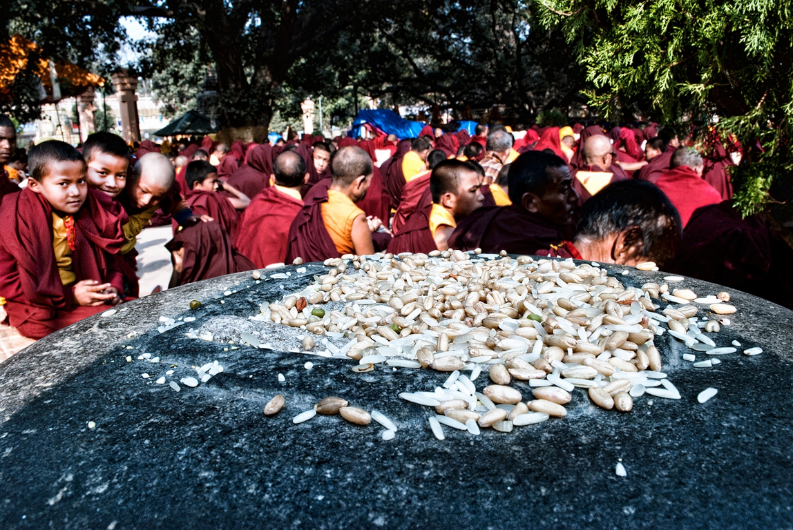Bodhgaya - Enfants moines