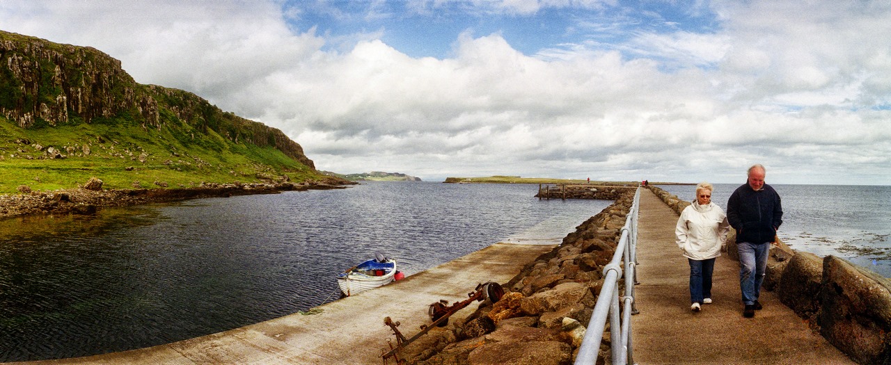 Panoramique - Ecosse - Couple couleurs