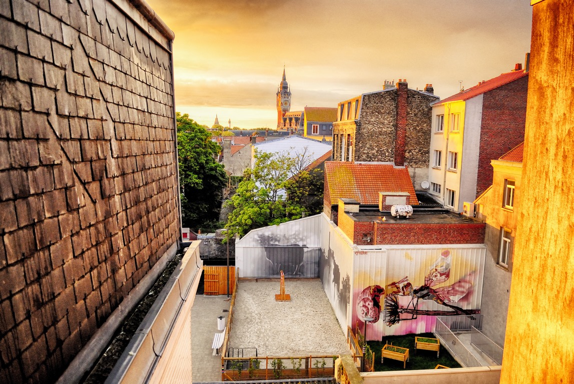 Calais - Par ma fenetre - Couleurs