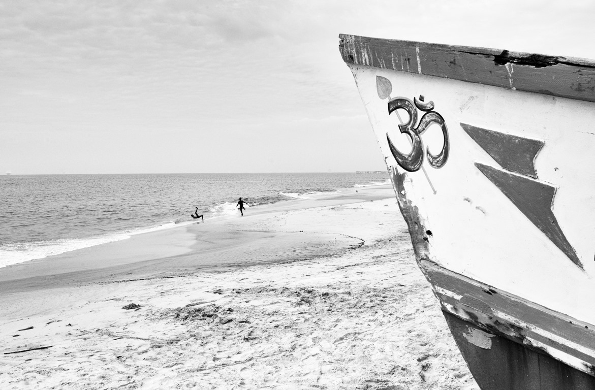 Inde du sud - Momes sur la plage